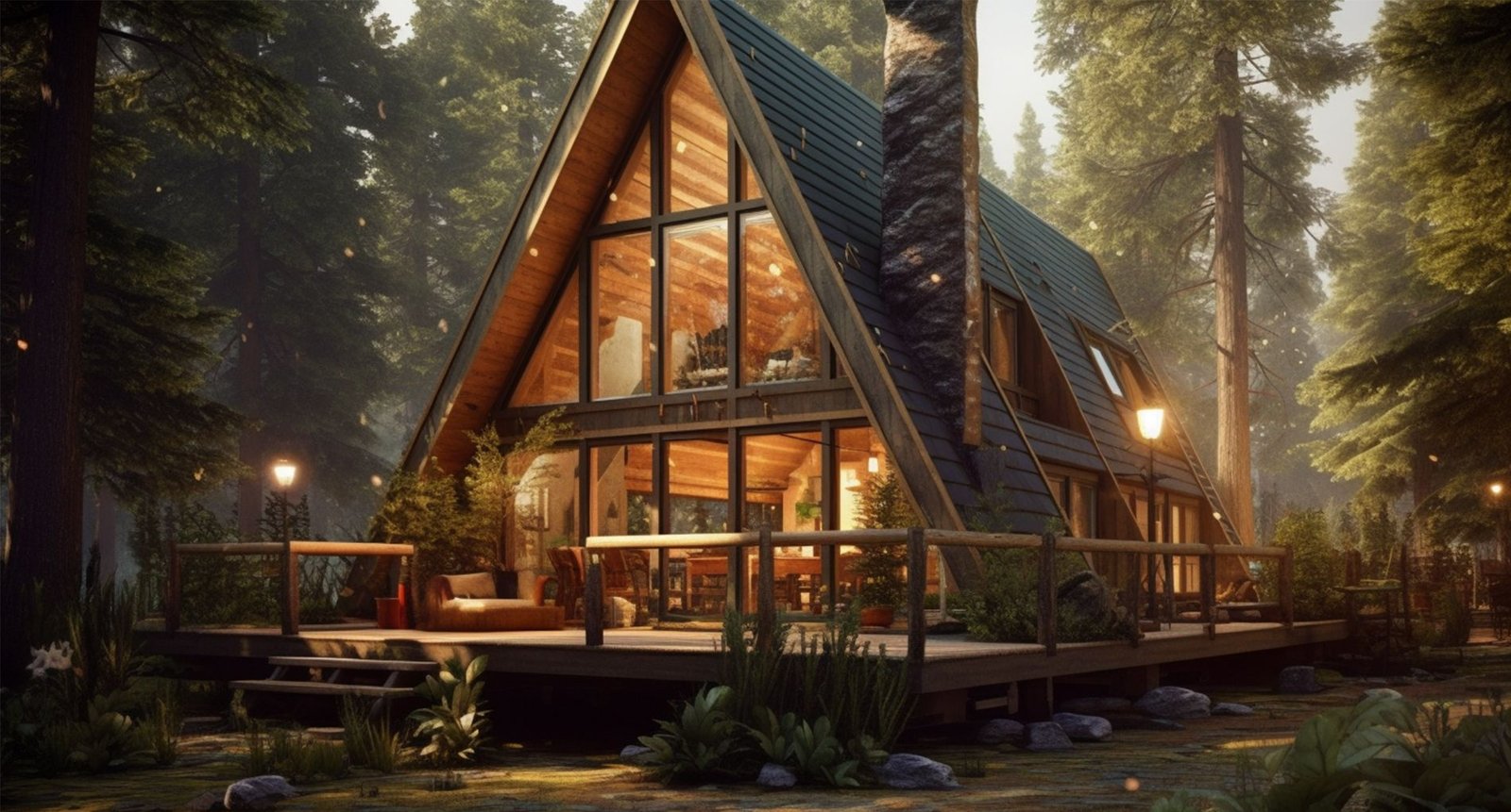 A Frame House